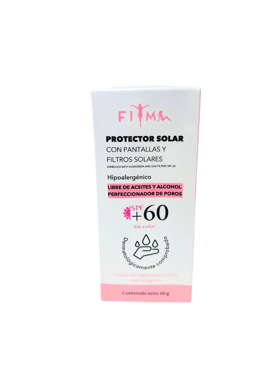 Protector solar sin color 60 g