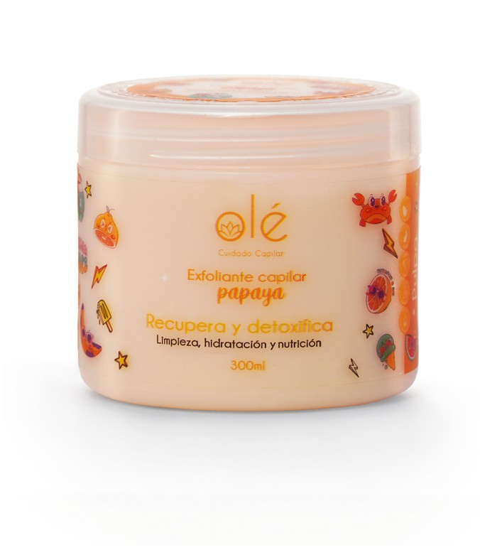 Exfoliante capilar de papaya 300 ml