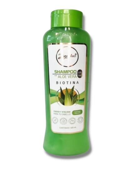 Shampoo con aloe vera 500 ml