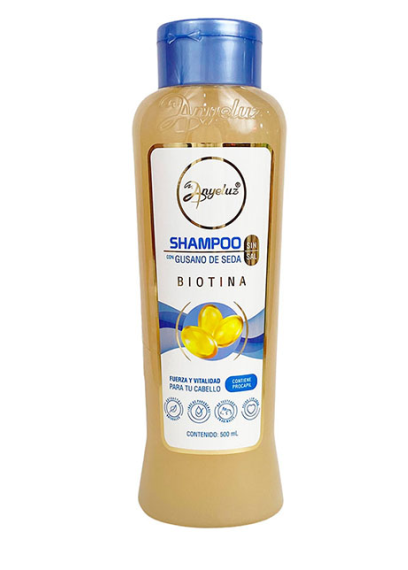 Shampoo con gusano de seda 500 ml