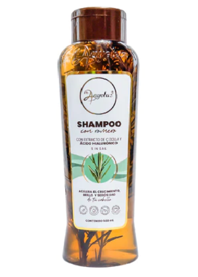 Shampoo con romero 500 ml